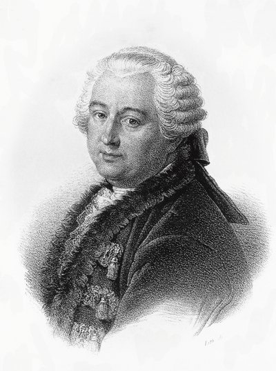 クロード エイドリアン ヘルベティウス (1715-1771)、フランスの作家および哲学者の肖像、フランソワ セラファン デルペック (1778-1825) による彫刻 作： Francois Seraphin Delpech