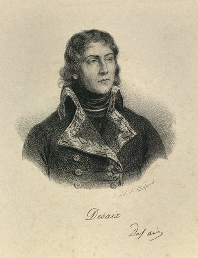 ルイチャールズアントワーヌデザイクス将軍の肖像 作： Francois Seraphin Delpech