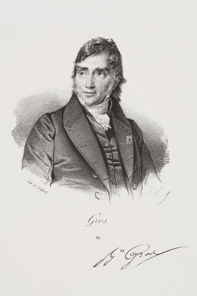 画家アントワーヌ＝ジャン・グロの肖像 作： Francois Seraphin Delpech