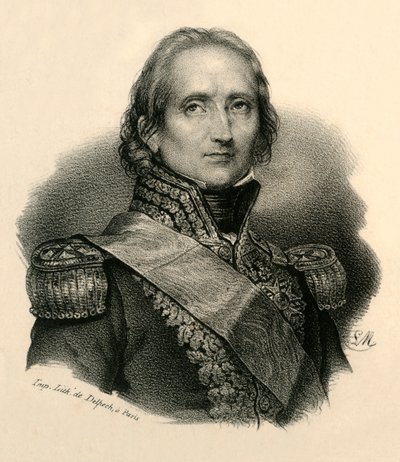 Soult、1769-1851、c1830。 作： Francois Seraphin Delpech