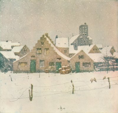 「冬」、c1910 作： Francois Simon