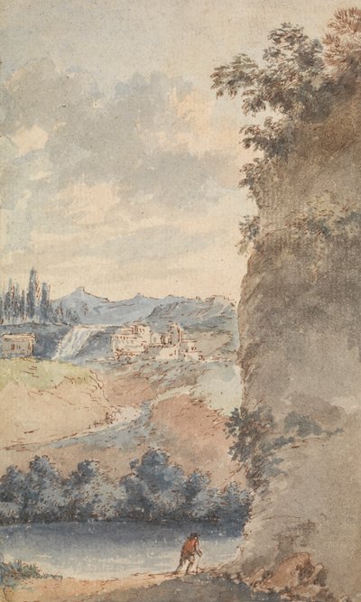 イタリアの風景 作： Francois Vivares