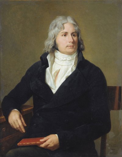 ルイ・フランソワ（ルイ・フランソワ）・ベルタン・ディット・ベルタン・レーヌ（1766-1841）の肖像 フランソワ・グザヴィエ・パスカル・ファーブル男爵（1766-1837）の絵画 1803年 個人蔵 作： Francois Xavier Fabre