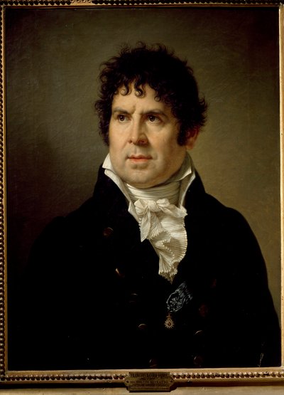 彫刻家ジョバンニ・アントニオ・サンタレッリの肖像 作： Francois Xavier Fabre