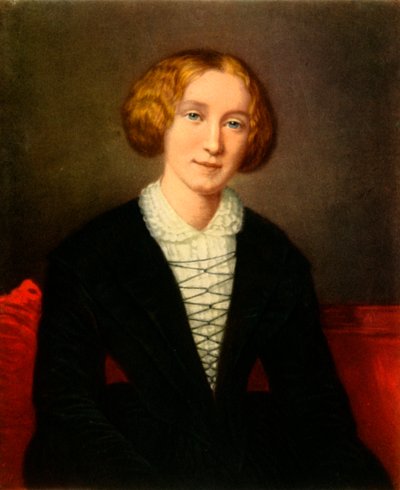 「ジョージ・エリオット」、1850年頃、1942年。 作： Francois d