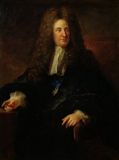 ジュール・アルドゥアン・マンサールの肖像（1646-1708） 作： Jean François de Troy