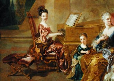 フランケヴィル家、1711年 作： Jean François de Troy