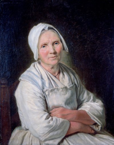 歳の女性、c1725-1778 作： Francoise Duparc