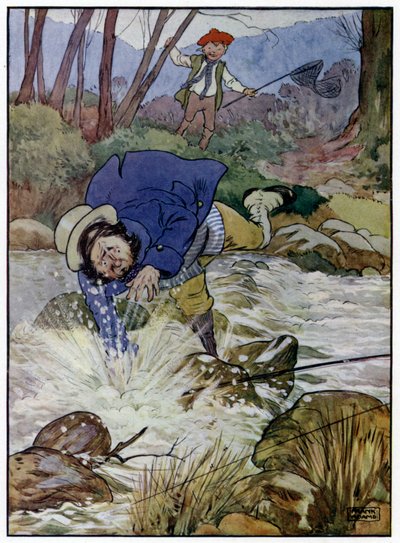 3人の陽気な漁師 作： Frank Adams