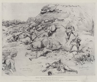 1月20日にコピエを襲撃したハート将軍旅団 作： Frank Algenon Stewart