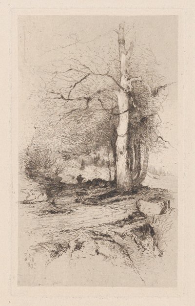 風景、1890年。 作： Frank Anderson