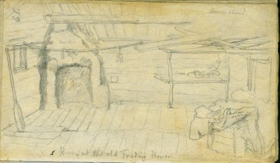1851年の古い商社の部屋 作： Frank Blackwell Mayer