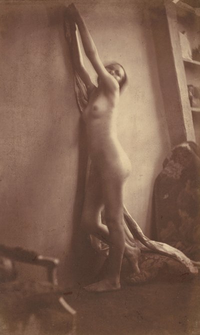 ヌード、c。 1856年。 作： Frank Chauvassaigne