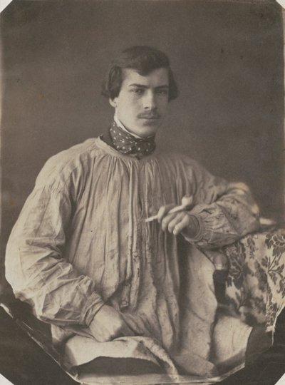 アーティストまたはパイプのアシスタント、1853-1857。 作： Frank Chauvassaignes