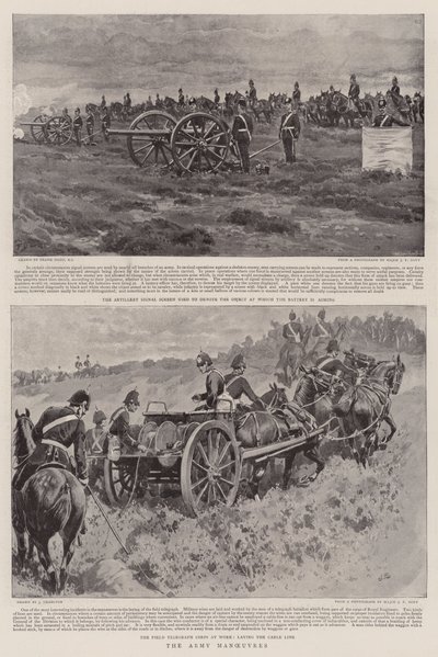 軍の機動 作： Frank Dadd