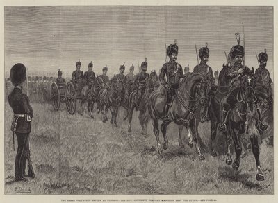 ウィンザーでの大規模なボランティアレビュー 作： Frank Dadd