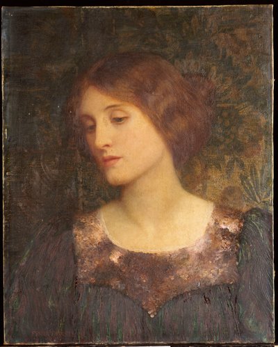 熟考、1897 作： Frank Dicksee