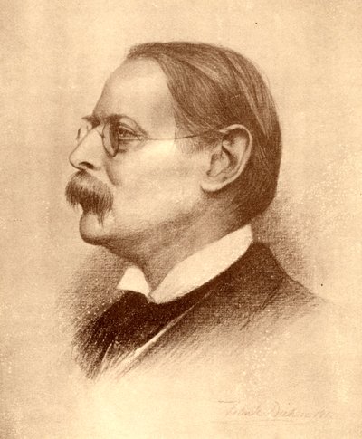 エドモンドウィリアムゴッセ、イギリスの詩人、作家、評論家、1913年。 作： Frank Dicksee