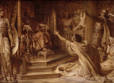 ソロモン、1897 作： Frank Dicksee