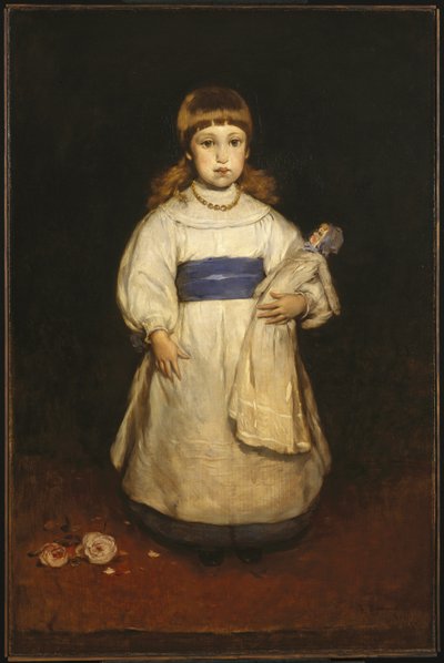 メアリーキャボットホイールライト、1882年 作： Frank Duveneck