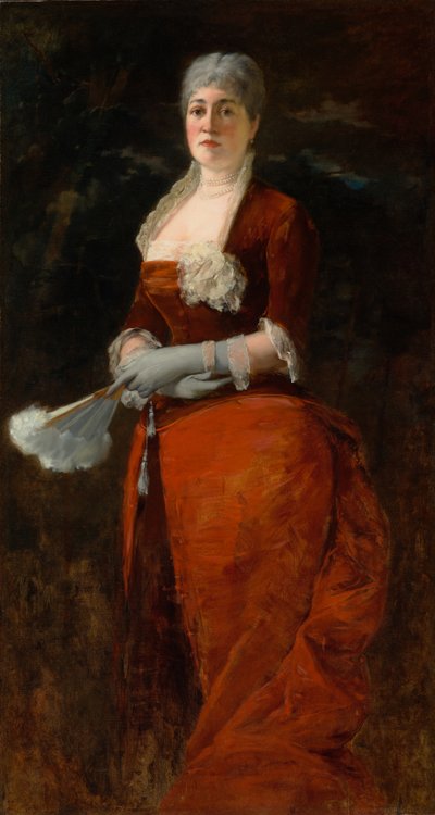 メアリーE.ゴダード、1879 作： Frank Duveneck