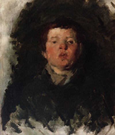 少年の肖像 作： Frank Duveneck