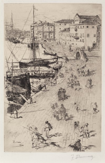 リヴァ・デッリ・スキャヴォーニ、第2番 作： Frank Duveneck