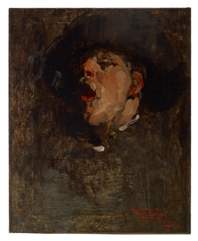 セルフ・ポートレート 作： Frank Duveneck