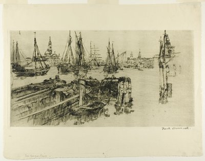 Giudeca (The Docks) での配送 作： Frank Duveneck