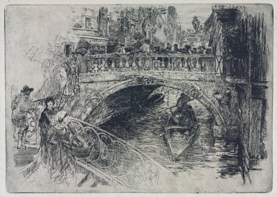 ベネチアン・ブリッジ 作： Frank Duveneck