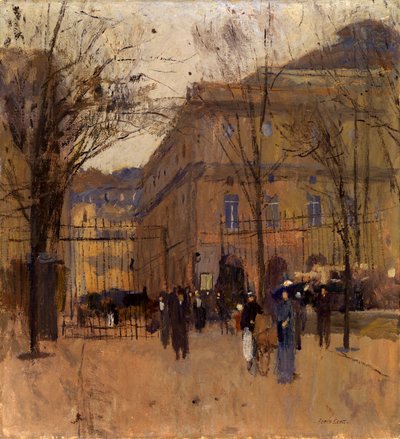 ルクセンブルクのオデオン、約。 1911年。 作： Frank Edwin Scott