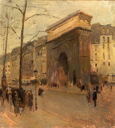 Porte St. Denis, n.d. 作： Frank Edwin Scott