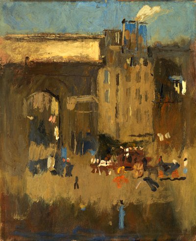 Porte St. Martin et Burial, n.d. 作： Frank Edwin Scott