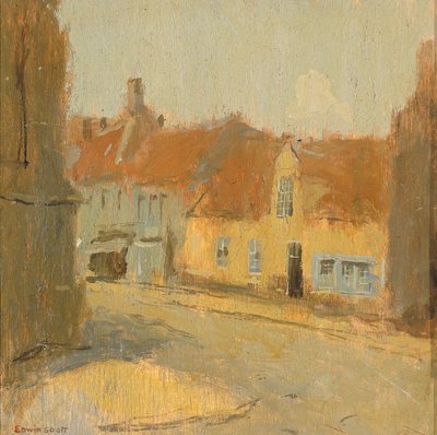 Village Street, n.d. 作： Frank Edwin Scott