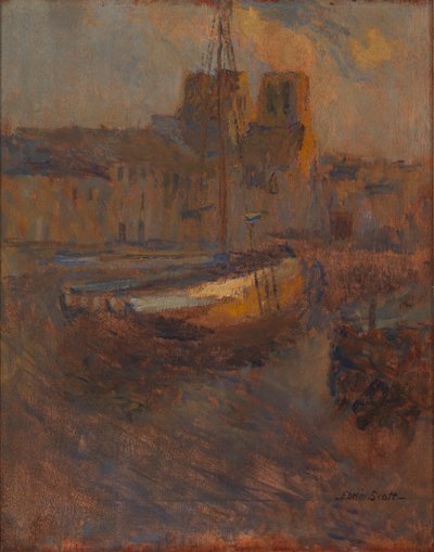 Anchor、Cherbourg no.で発送します。 II、nd。 作： Frank Edwin Scott