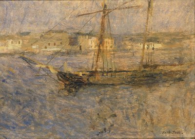 Anchor、Cherbourg no.で発送します。 私は、nd。 作： Frank Edwin Scott
