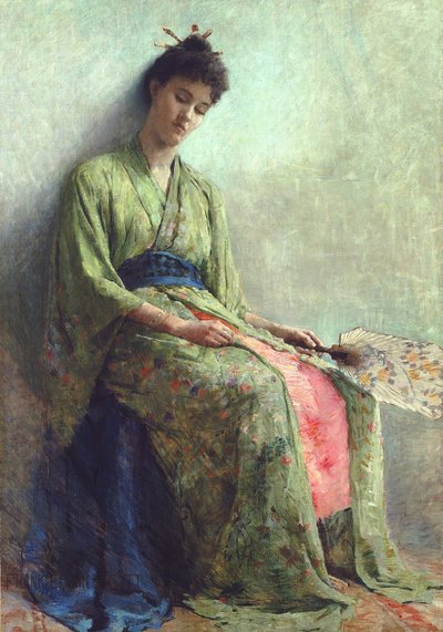 眠気、目立たない 作： Frank Edwin Scott