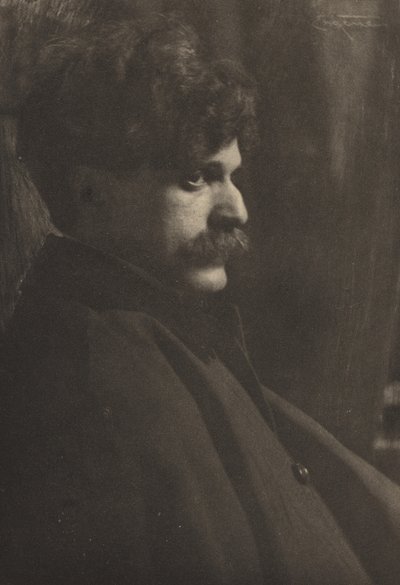 アルフレッド・スティーグリッツ、c。 1901年。 作： Frank Eugene