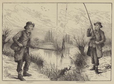 釣りシーン 作： Frank Feller