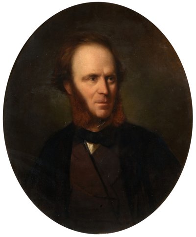 ウィリアム・コステン・エイトケンの肖像 1817-1876, 1870. 作： Frank George Jackson