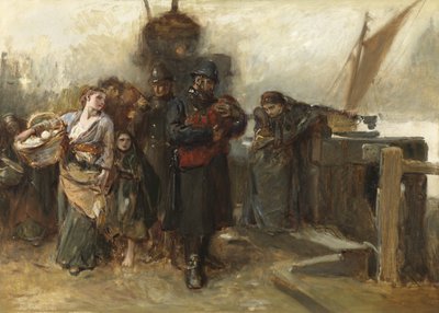 人けのない人のための研究-鋳造 作： Frank Holl