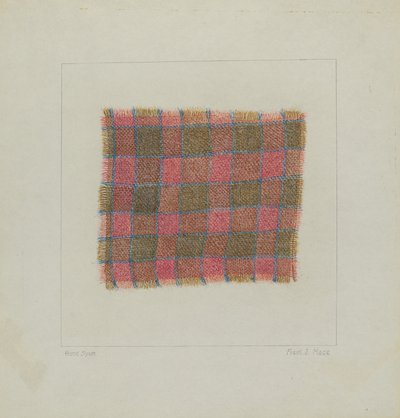 自家製布 作： Frank J. Mace