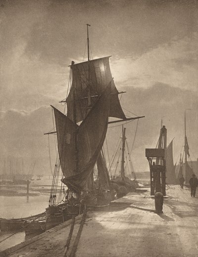 太陽と影、1890年代。 作： Frank Meadow Sutcliffe