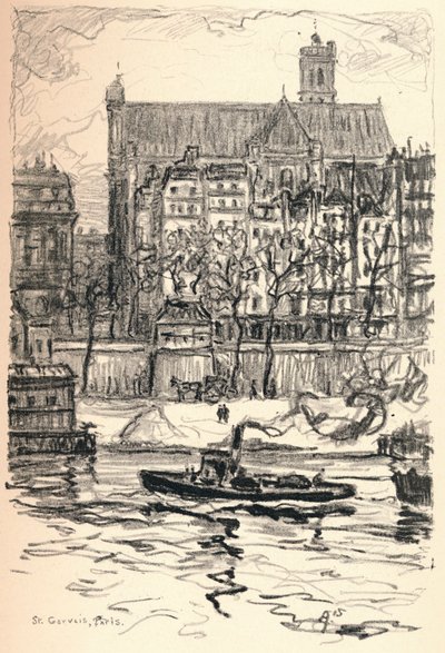 サンジェルヴェ、1915 作： Frank Milton Armington