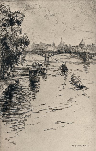 ポンデュカルーゼル、1915 作： Frank Milton Armington