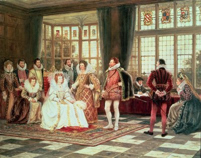 エリザベス1世(1533-1603)の宮廷生活 作： Frank Moss Bennett