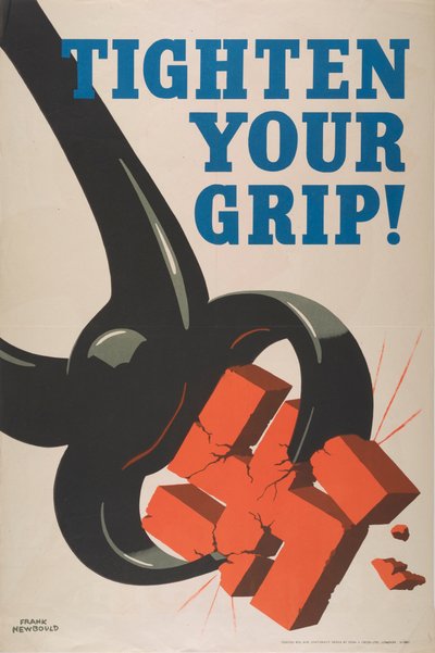 握り締めて！ 、c。 1942年。 作： Frank Newbould