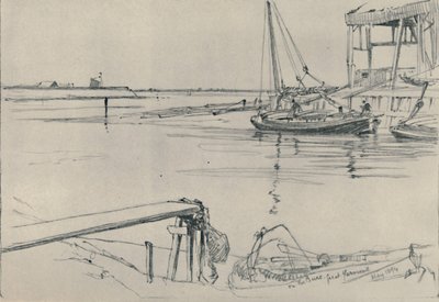 ブレ、グレートヤーマス、1894年、1919年 作： Frank Short