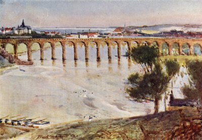 Berwick-on-Tweed（カラーリトグラフ 作： Frank Southgate