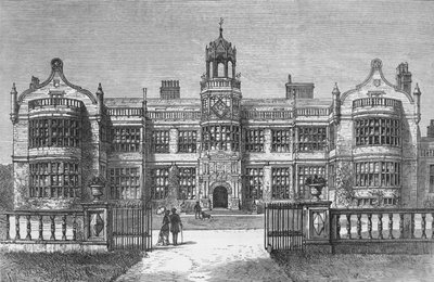 インジェストレホール、スタッフォードシャー、1882 作： Frank Watkins